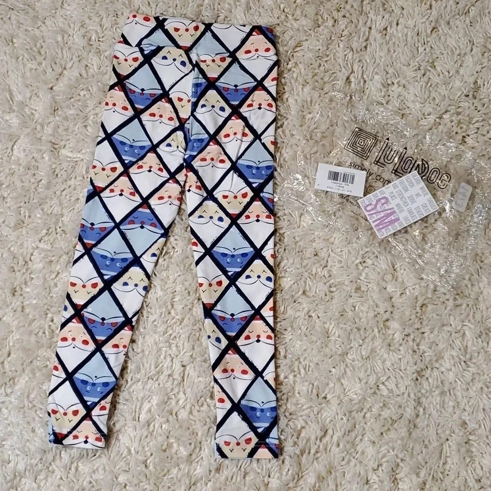 LULAROE Kids Christmas/Holiday Leggings - S/M